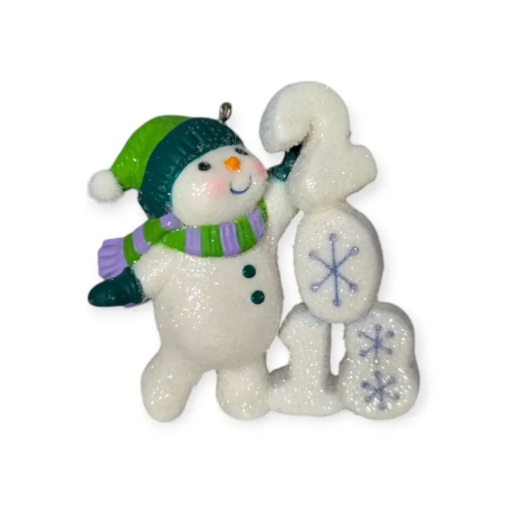 Hallmark Keepsake Ornament Frosty Fun Decade 2018 Christmas Ornament NIB